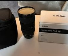 Sigma 18-35 mm, F1.8 Art for Cannon