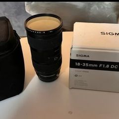 Sigma 18-35 mm, F1.8 Art for Cannon