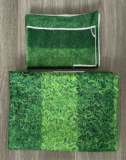 Football Pitch Single Duvet Cover & Pillowcase