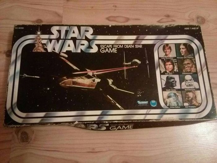 Star Wars "Escape from the Death Star" board game