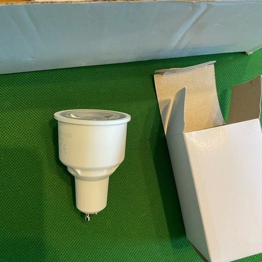 New Klarlight GU10 Longneck bulbs Warm White x 7