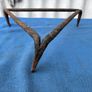 Antique Heavy duty cast iron cooking tripod Image 6