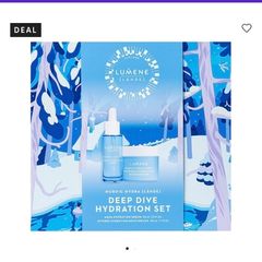 Lumene Nordic Deep Dive Hydration Set Price Includes Postage Cost