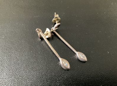 Long  Earrings, 925 Silver  vintage