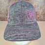 Womens Ariat baseball cap mesh trucker snapback white pink horseriding equestrian wear Image 8