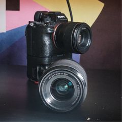 Sony A7iii with Battery Grip & 2 Lens