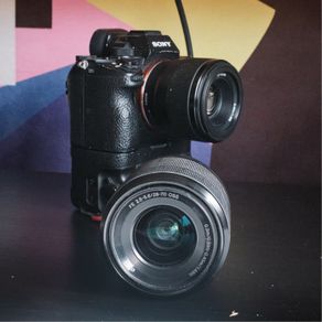 Sony A7iii with Battery Grip & 2 Lens
