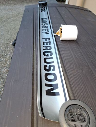 Massey  390T decal kit
