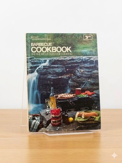 Vintage 1972 Gourmet Barbecue Cookbook