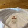 Mens Next pure white, cotton long sleeve shirt. Like new. Image 3