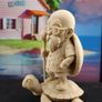 3D Printed Master Roshi & Turtle Figurine Image 3