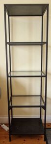 Glass & Metal Shelf Unit (26262)