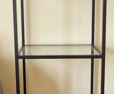 Glass & Metal Shelf Unit (26262)