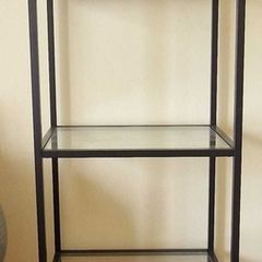 Glass & Metal Shelf Unit (26262)
