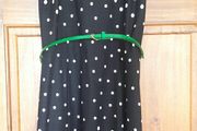 Ladies Black spotted dress Oasis NEW Size Medium