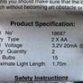 LED Battery Lights x 2 Image 3