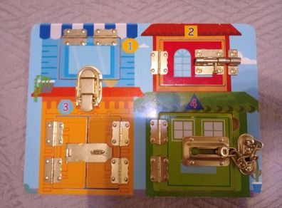 Melissa and Doug Latches Board