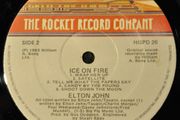 Elton John Ice On Fire Vinyl album Irish Pressing