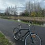 hybrid city bike fit adult, 26-inch Wheels Image 2