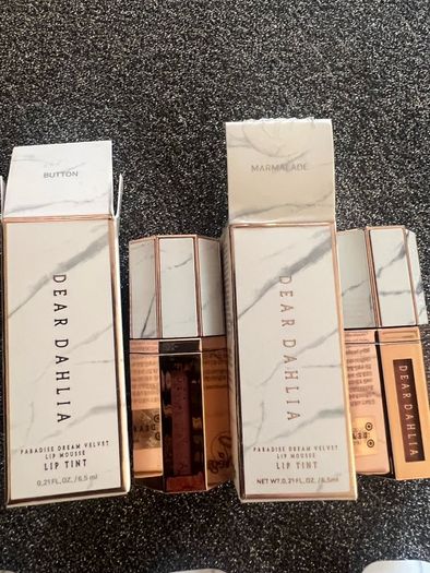 dear dahlia Paradise Dream Velvet Lip Mousse Tint BNIB 5 shades available