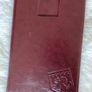 Hand made leather menu holder Image 4