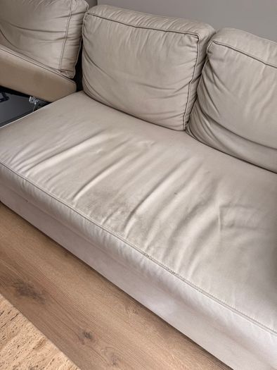 IKEA Manstad corner sofa bed with storage