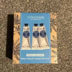 Loccitane 6 hand cream set