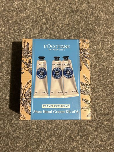Loccitane 6 hand cream set