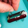 Swiss army mini champ pocket knife multi tool with USB rare edition Image 6