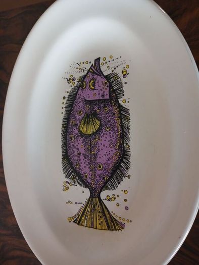 washington pottery platter