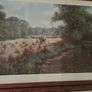 Ronald Beaton vintage The Way We Were framed print. Large country landscape wall art Image 6
