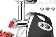 Electric Meat Grinder and Duty Household Sausage Maker Meats Mincer Food Grinding Mincing Machine 2800W Copper Motor