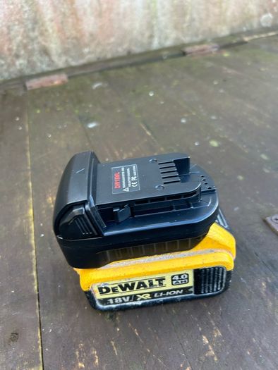 Battery Adapter Converter For Dewalt 18V 20V Li-ion Battery DCB182 DCB205 To For Milwaukee 18V Battery Power Tool