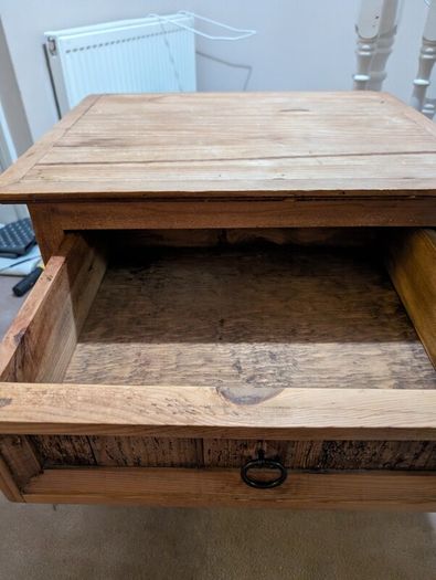 Vintage solid wood drawers