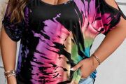 Black &amp; Pink Rock Style Top size 20/22 + other Amazing Tops available