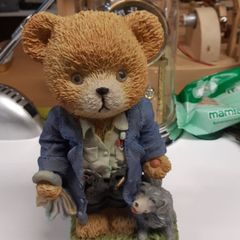Teddy bear ornament