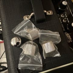 telecaster chrome curled knobs