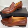 Fitzpatricks men's slip on leather tan shoes Image 2