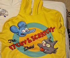The Simpsons Itchy & Scratchy Hoodie
