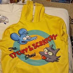 The Simpsons Itchy & Scratchy Hoodie