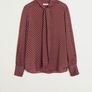 Mango geometric blouse Image 2
