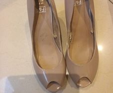 F&F Ladies Patent Shoes.  S.40 - 6.5-40. B.N.W.T.