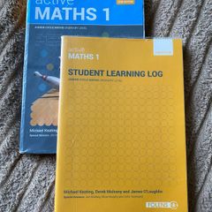 JC Active Maths 1 Textbook and Student Learning Log