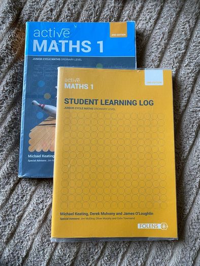 JC Active Maths 1 Textbook and Student Learning Log