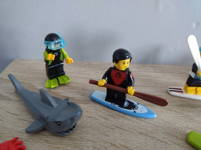 LEGO At The Beach Mini Figure Collection