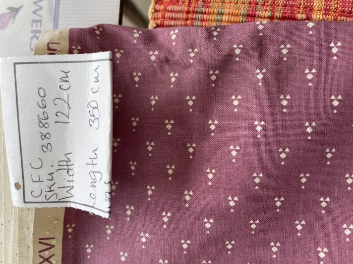 Vintage Laura Ashley MCMLXXVI fabric