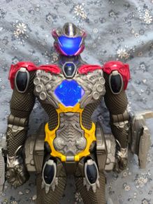 Large Power Rangers Movie Interactive Megazord Bandai 2016 17" Tall Toy Action Figure