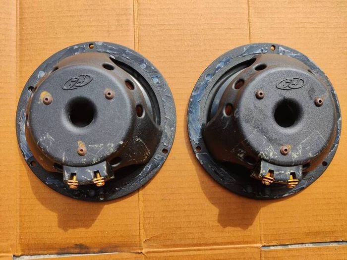Rare High-End Phoenix Gold Ti6 Elite 6.5" Midbass Woofers + Titanium XO Elite Crossover (Made in USA)