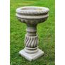 Bird Bath Large Twist GL BB033 Image 2