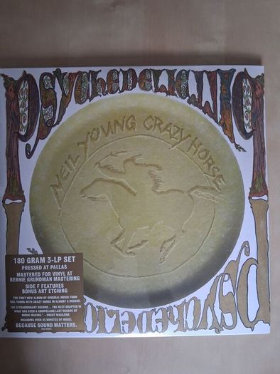 Neil Young Sealed Triple Vinyl